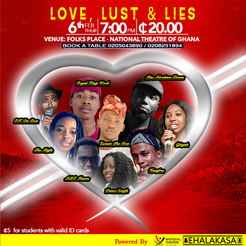 Ehalakasa TalkParty February Edition: Love, Lust and Lies