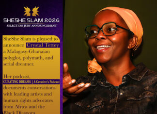Crystal Tettey Joins the SheShe Slam 2026 Selection Jury