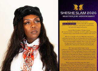 SheShe Slam 2026 Welcomes Huda the Goddess to the Selection Jury